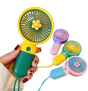 Pocket Mini Fan with Lanyard