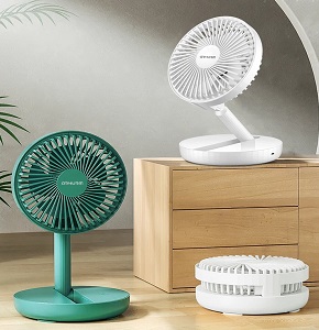 Rechargeable 5-inches Folding fan